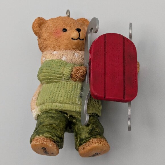 Hallmark Keepsake Dexter Next 2002 Ornament, 3rd in the Snow Cub Club Collection - Picture 1 of 11